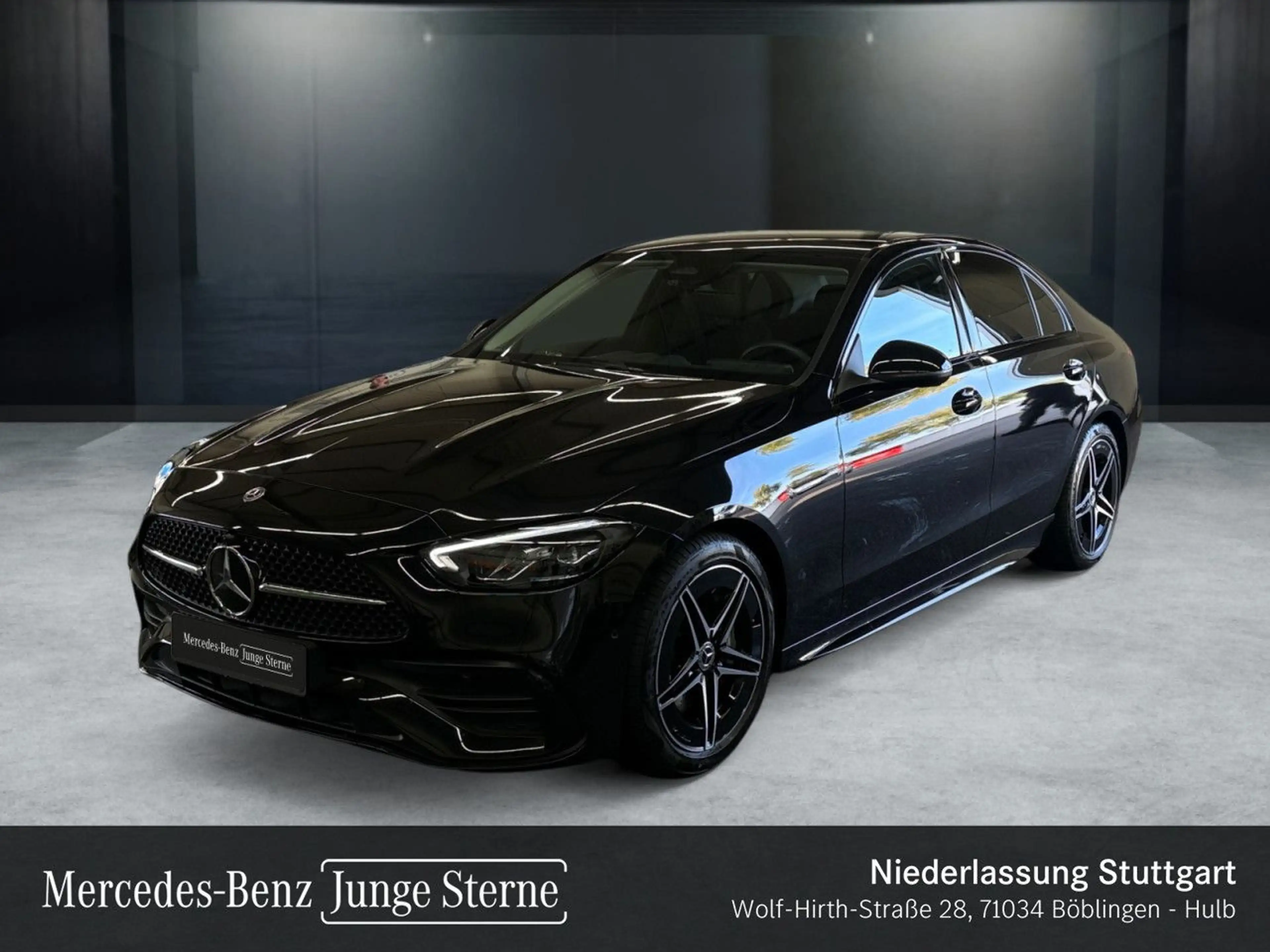 Mercedes-Benz C 220 d AMG+NIGHT+PANO+AHK+LED+KAMERA+TOTW+KEYLESS — photo 9