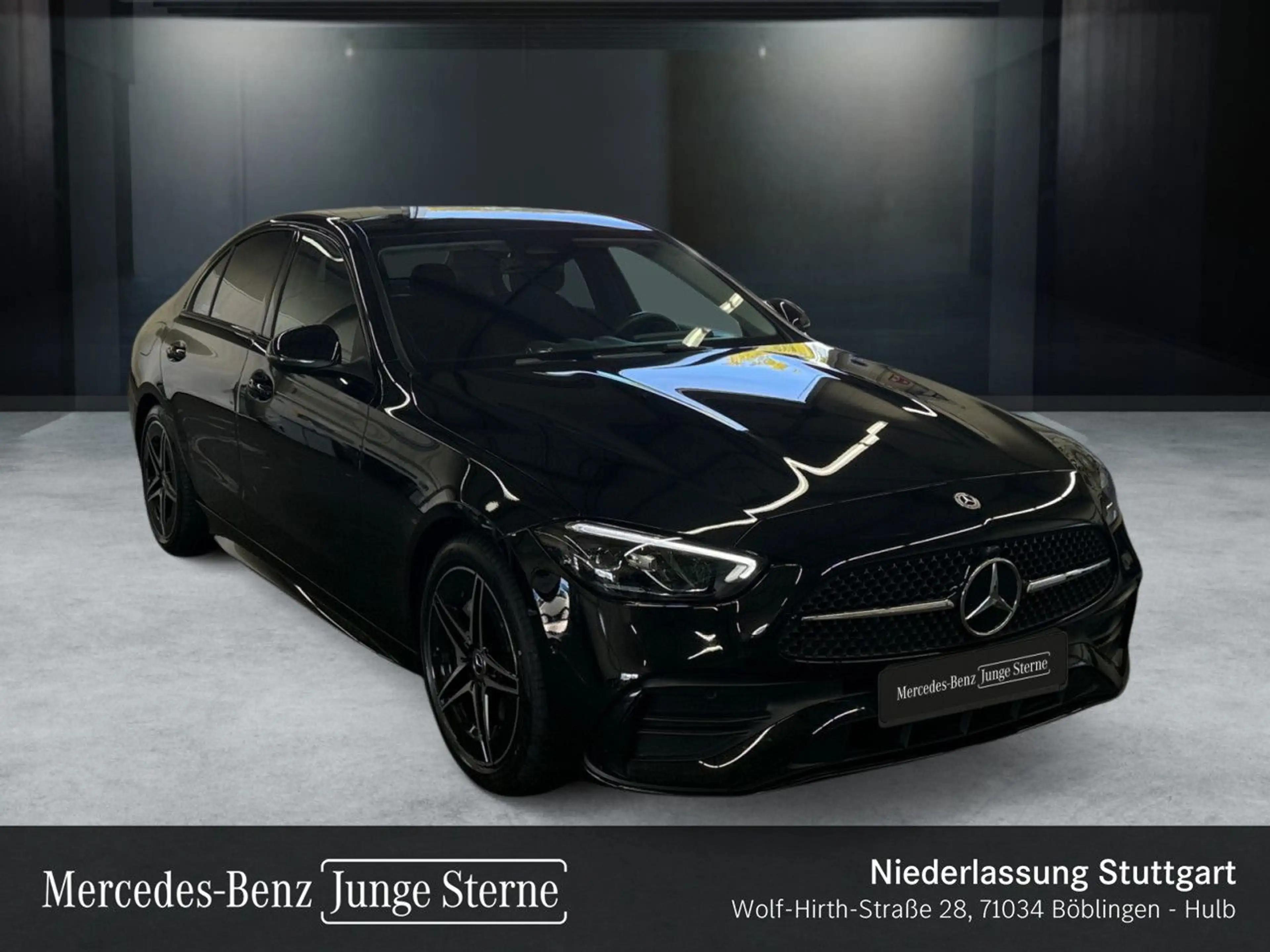 Mercedes-Benz C 220 d AMG+NIGHT+PANO+AHK+LED+KAMERA+TOTW+KEYLESS — photo 2