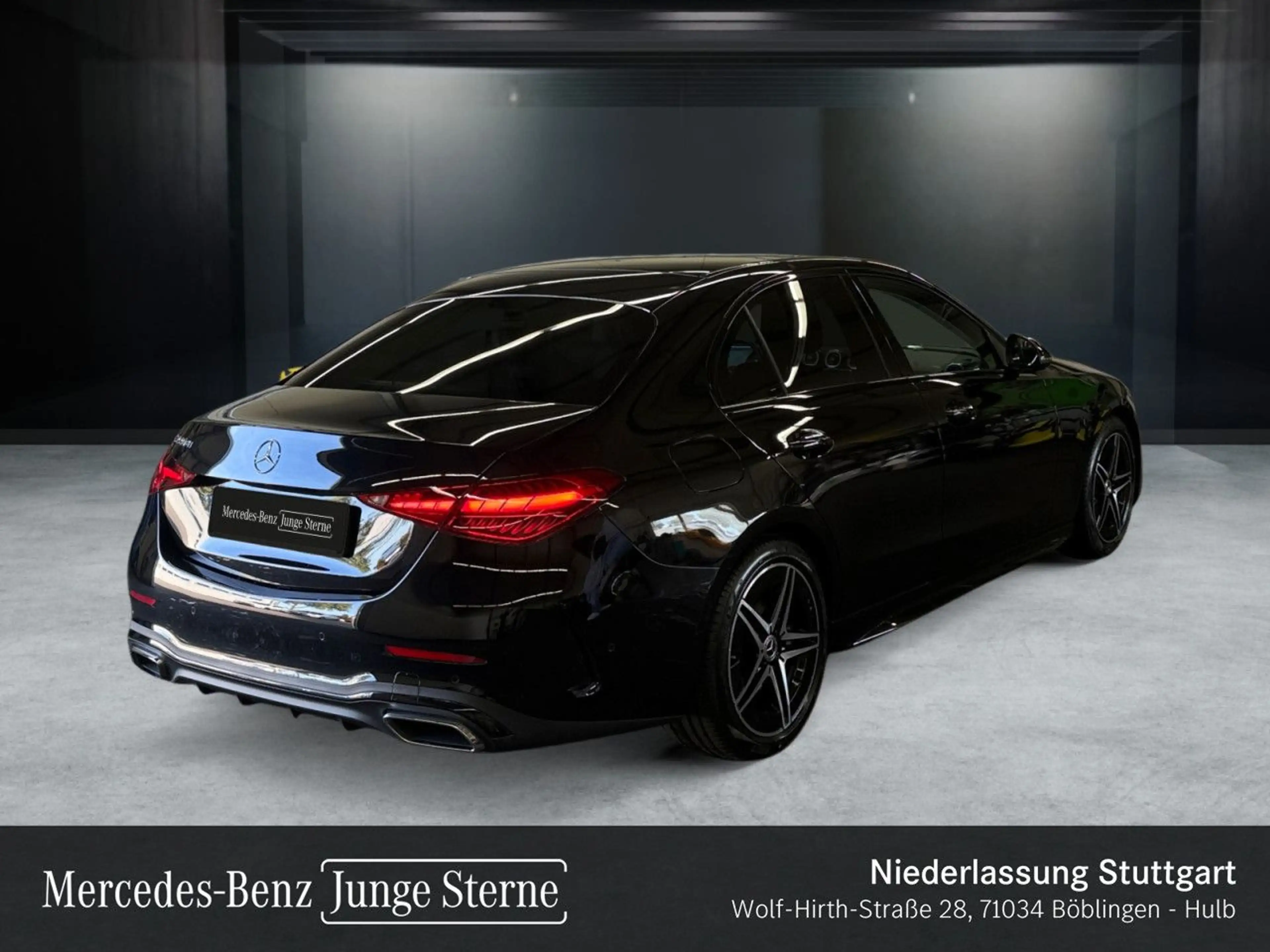 Mercedes-Benz C 220 d AMG+NIGHT+PANO+AHK+LED+KAMERA+TOTW+KEYLESS — photo 4