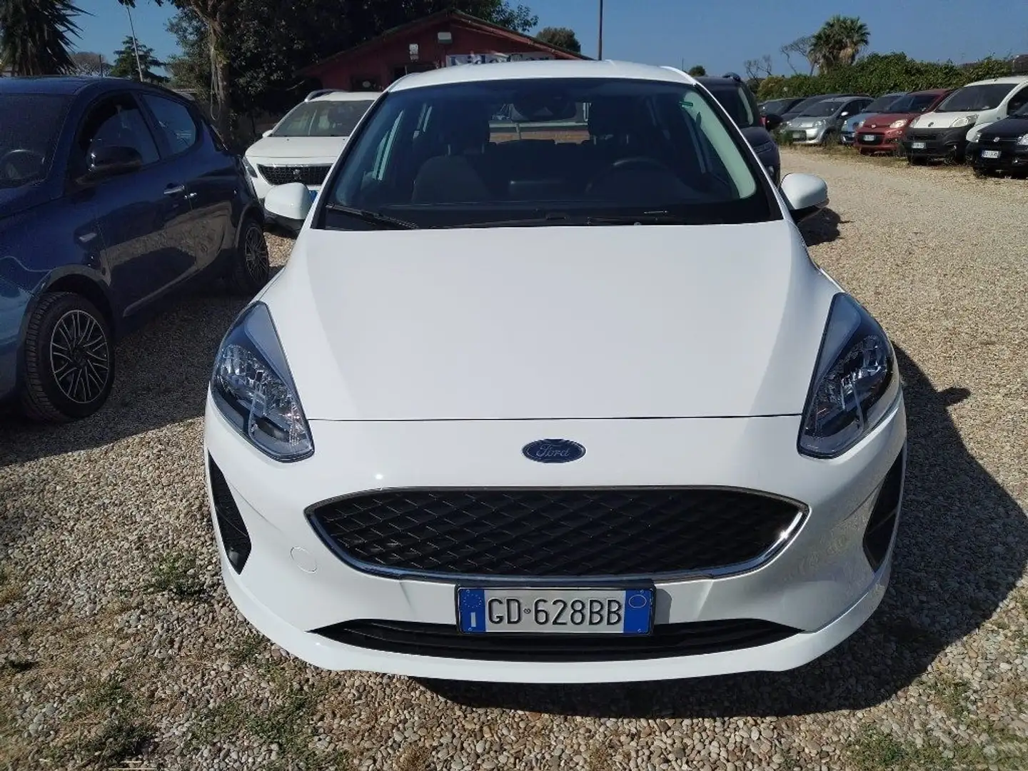 Ford Fiesta 1.1 75 CV GPL 5 porte Connect Bianco - 1