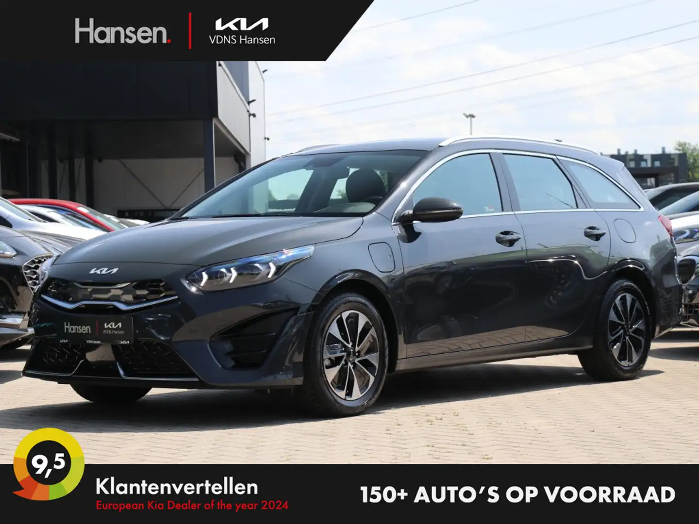 Kia Ceed SW / cee'd SW Sportswagon 1.6 GDI PHEV DynamicPlusLine I Leder I Grijs - 1