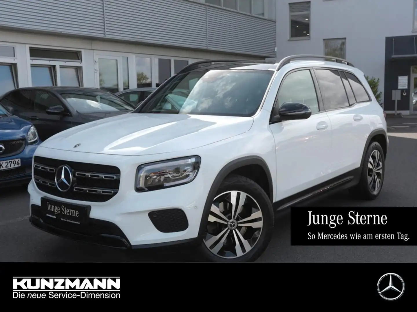 Mercedes-Benz GLB 220 d Progressive Night Panorama Kamera Weiß - 1