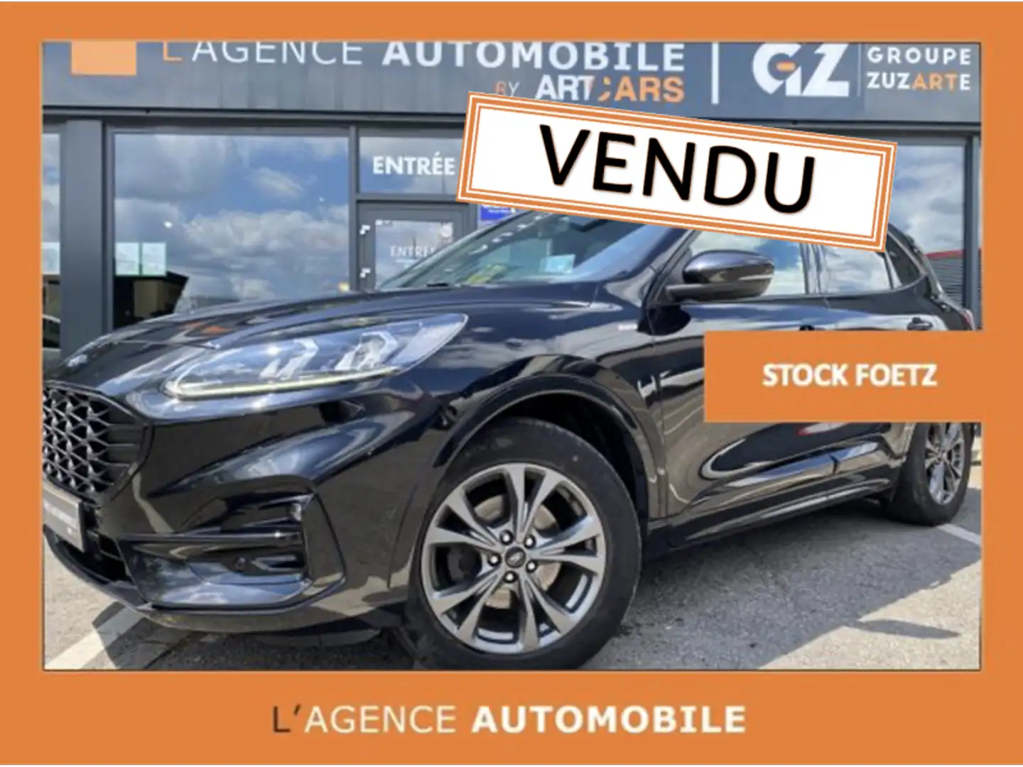 Ford Kuga 1.5 EcoBoost ST Line X GARANTI Noir - 1