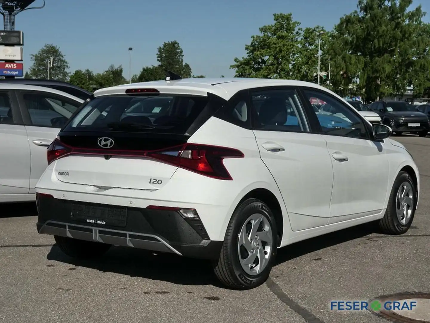 Hyundai i20 SELECT KLIMA NAVI KAMERA CARPLAY Weiß - 2