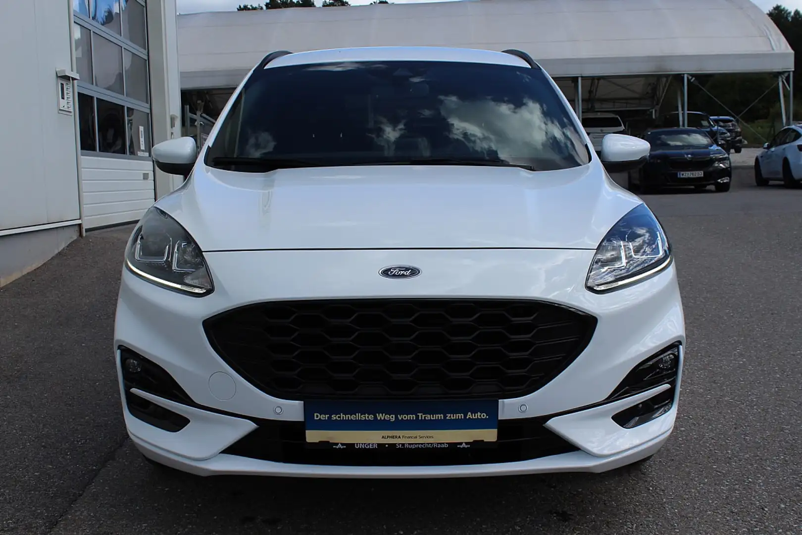Ford Kuga 2,0 EcoBlue Hybrid ST-Line Aut. Weiß - 2