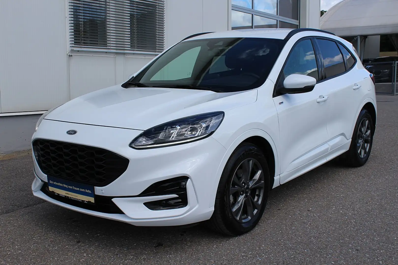 Ford Kuga 2,0 EcoBlue Hybrid ST-Line Aut. Weiß - 1