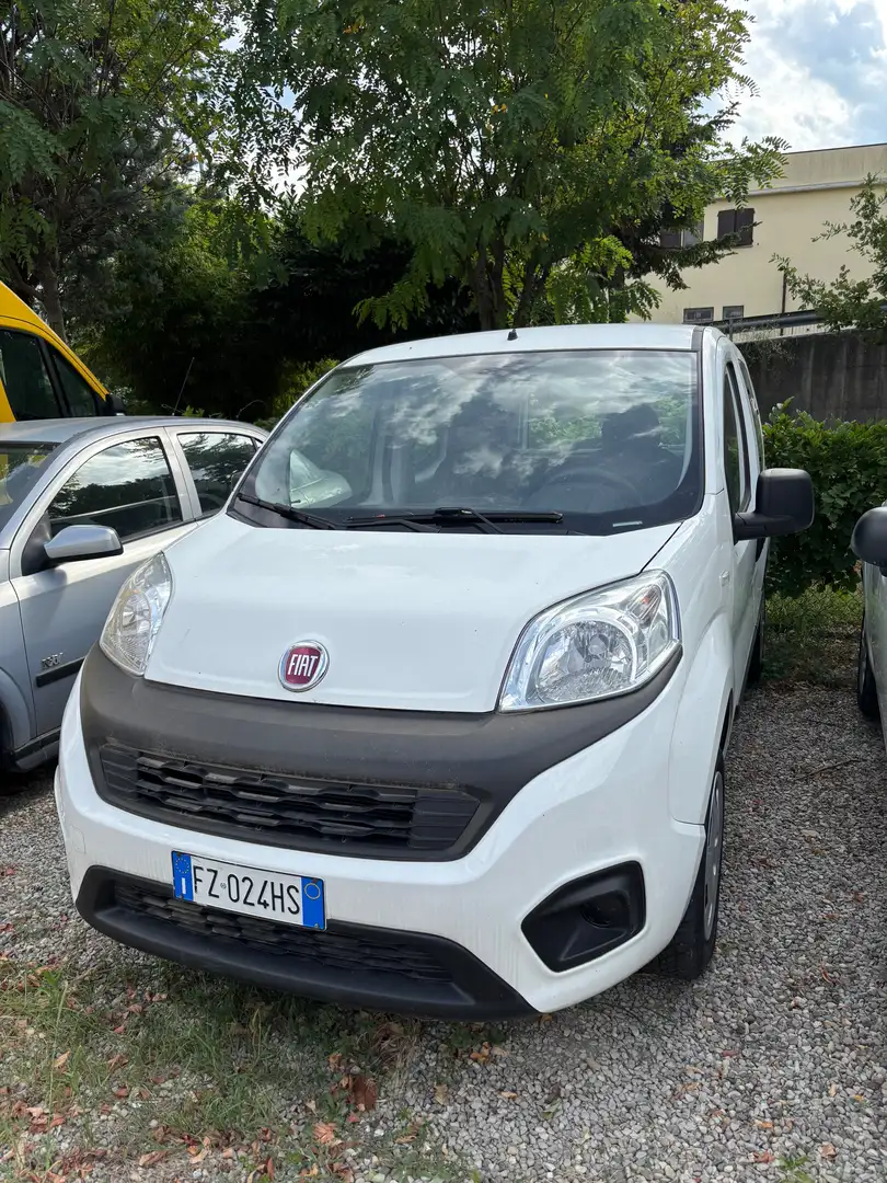 Fiat Qubo Qubo 1.4 8v natural power Easy 70cv my19 Blanc - 1