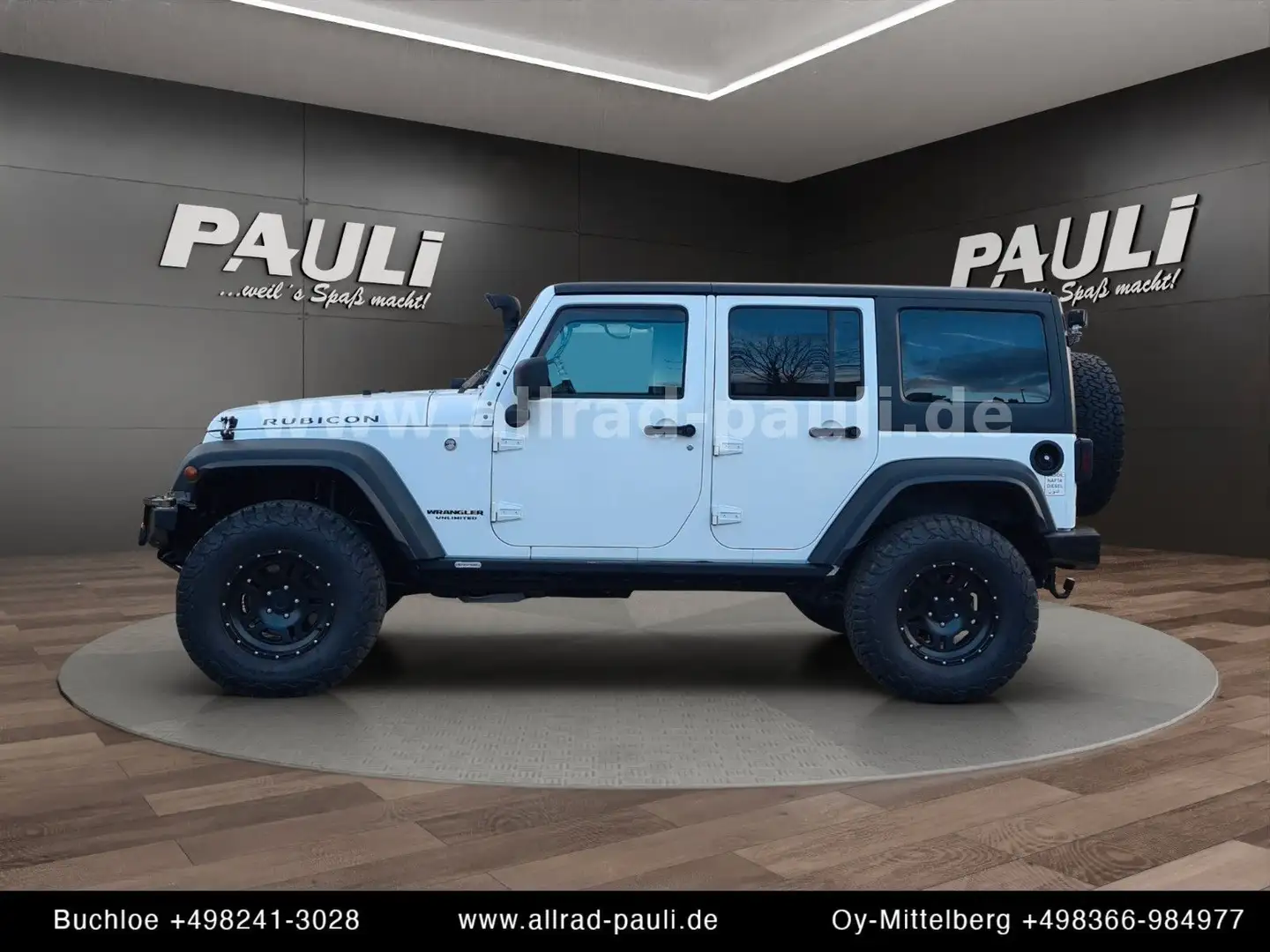 Jeep Wrangler Unlimited 2.8 CRD Rubicon | ZUBEHÖR Blanc - 2