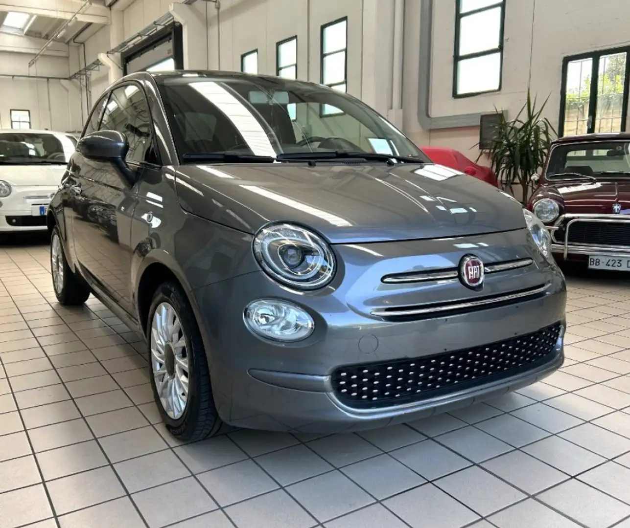 Fiat 500 1.2 Lounge Grijs - 2