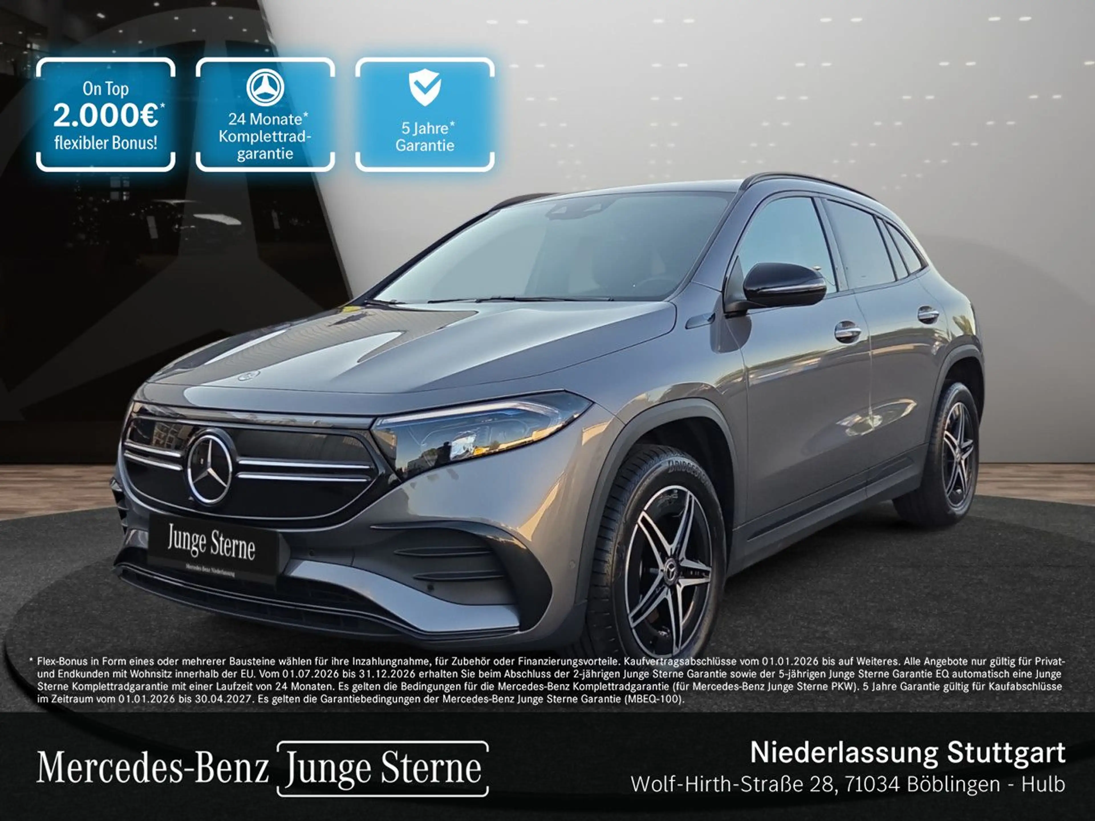 Mercedes-Benz EQA 250 AMG+NIGHT+PLUS-PAKET+AHK+KAMERA+KEYLESS