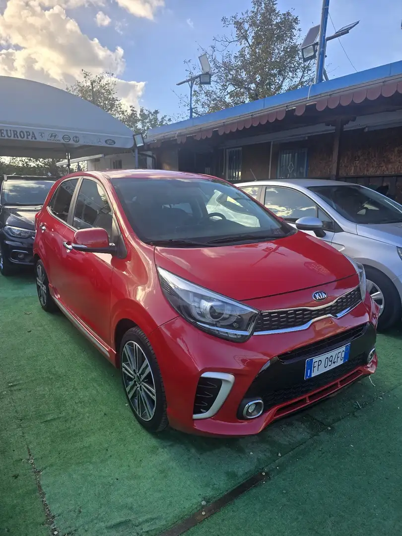 Kia Picanto 1.0 12v 5p gt line Rosso - 1