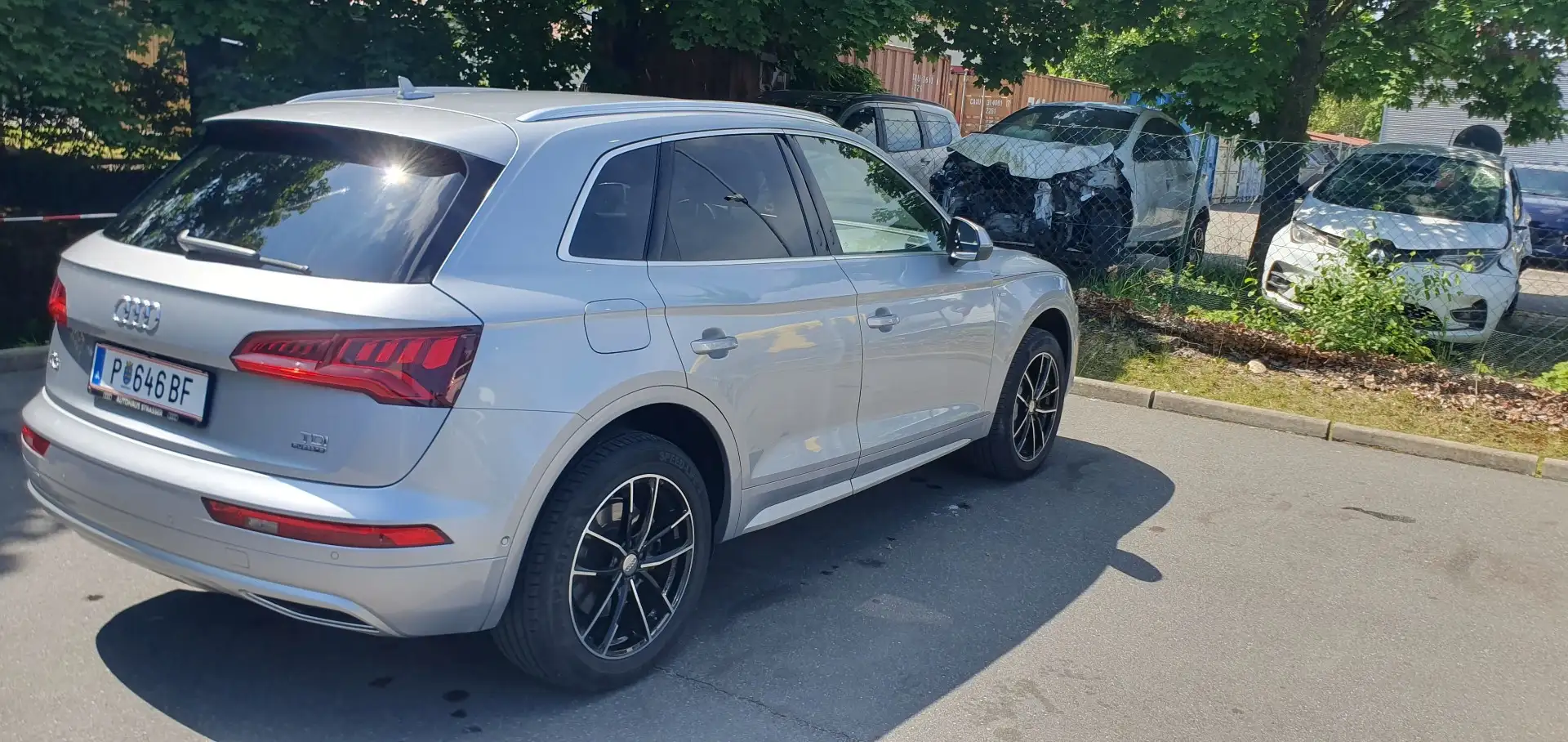 Audi Q5 3,0 TDI quattro sport Aut. Audi Q5 AUDI Q5 50 TDI Silber - 2
