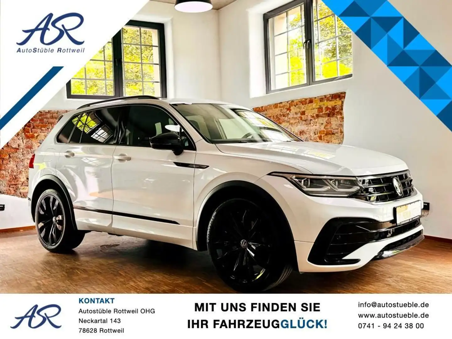 Volkswagen Tiguan 2.0 TSI DSG 4M R-Line BlackStyle Matrix Blanco - 1