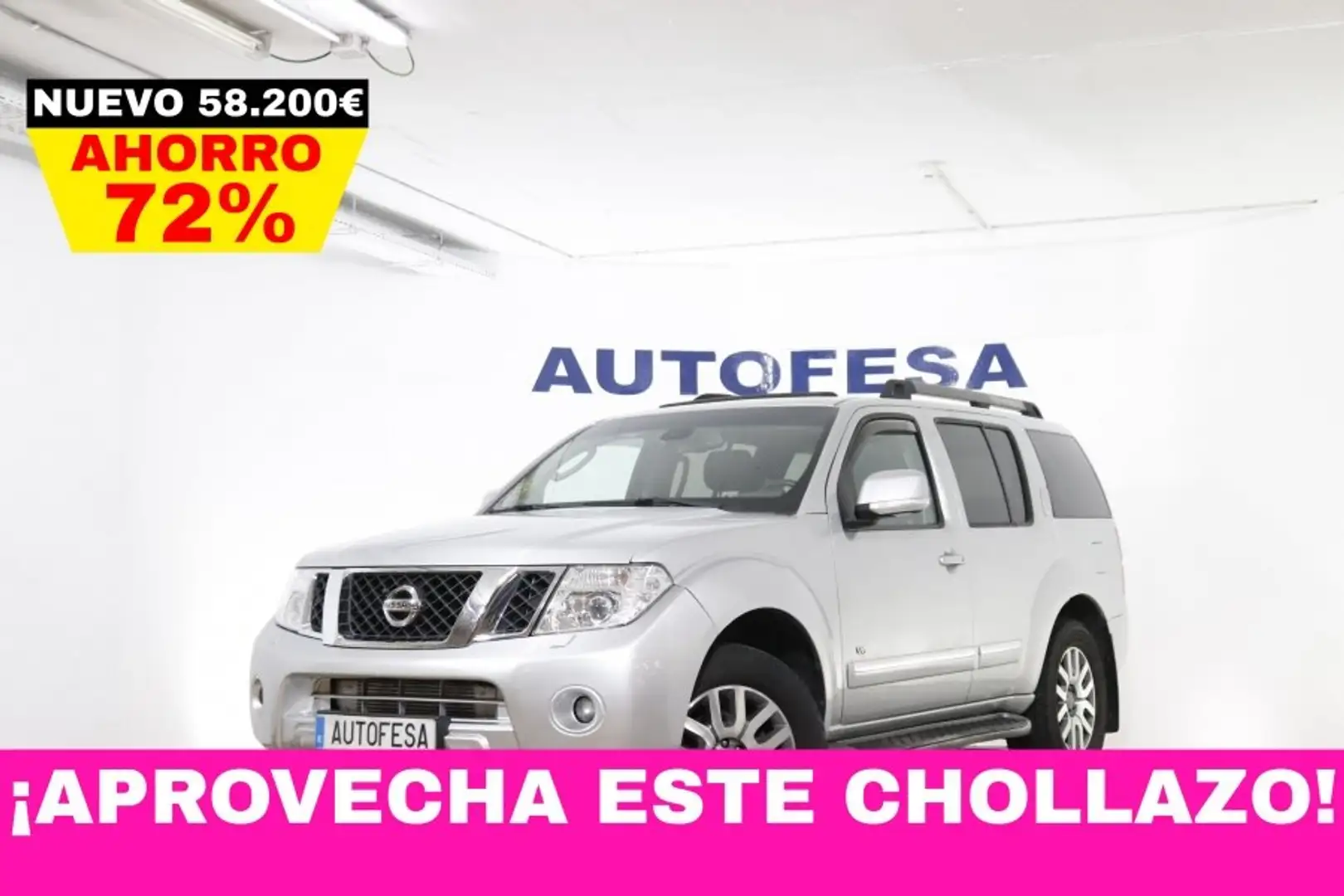 Nissan Pathfinder 3.0 DCI V6 LE 4X4 231CV 7PLAZAS 5P #CUERO, TECHO E - 1