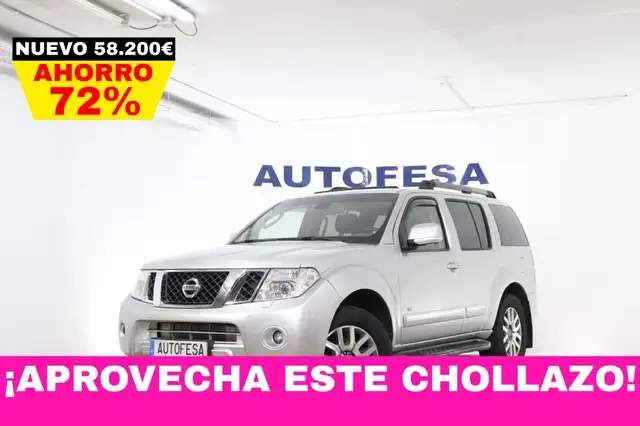 Nissan Pathfinder 3.0 DCI V6 LE 4X4 231CV 7PLAZAS 5P #CUERO, TECHO E