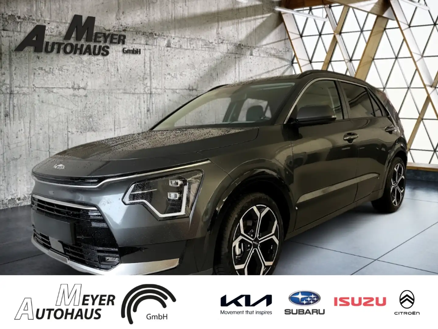 Kia Niro 1.6 Spirit DCT Spirit+Autobahnassistent+Spurfolgea Gris - 2