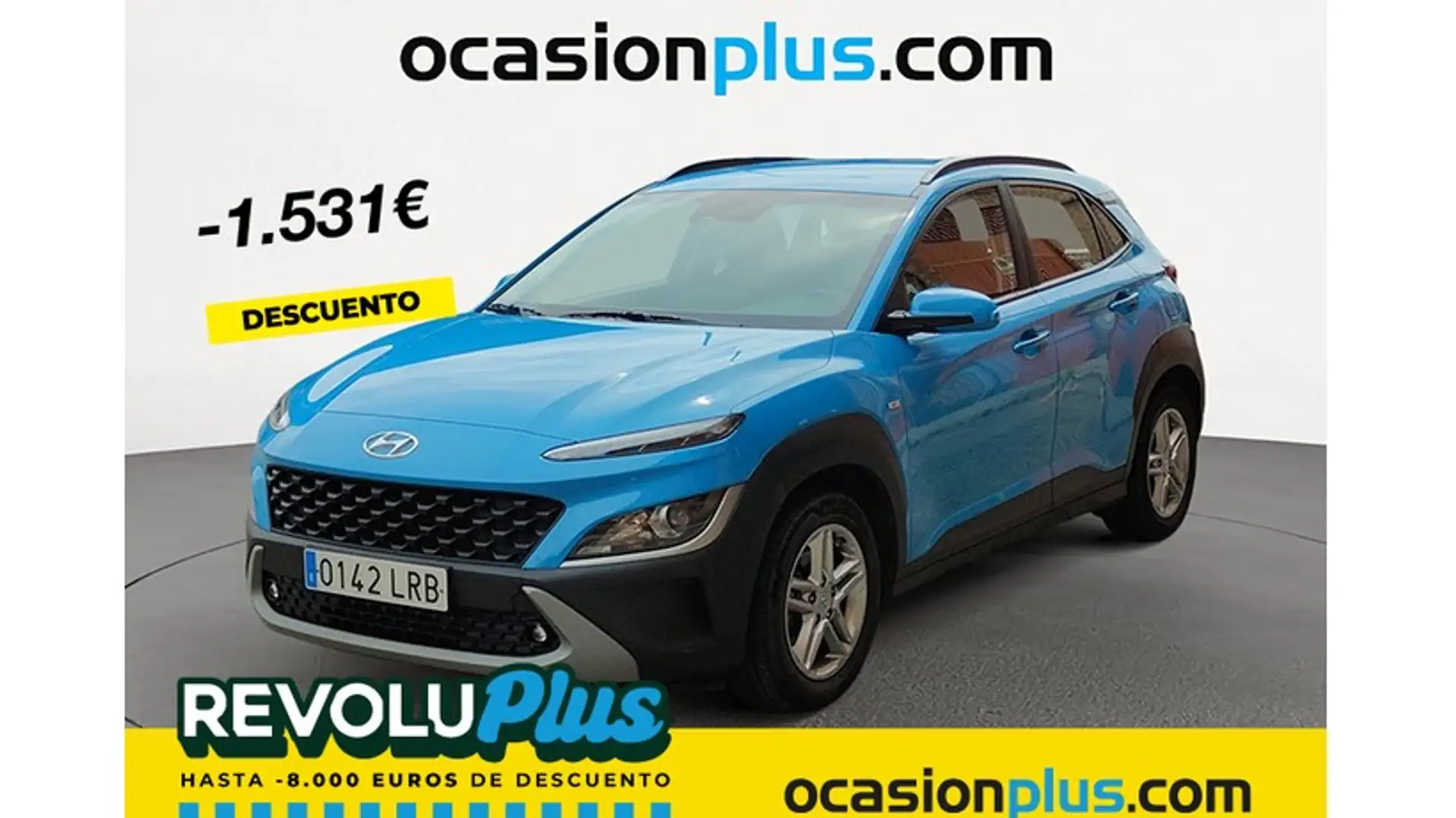 Hyundai KONA 1.0 TGDI 48V Klass 4x2 Bleu - 1