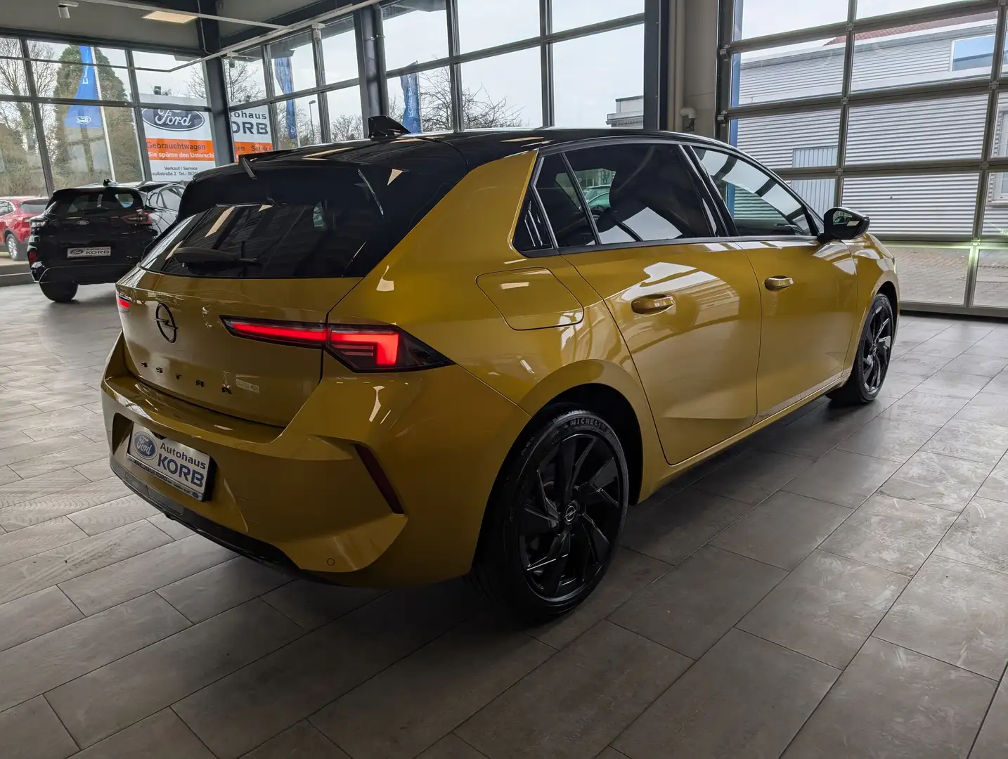 Opel Astra 1.2 Turbo Automatik GS Line, Garantie Gelb - 2