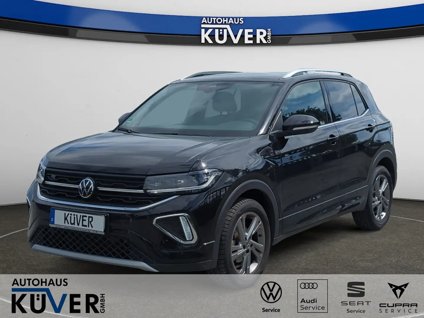 Volkswagen T-Cross R-Line 1,5 TSI DSG Navi+ACC+Matrix+AHK Schwarz - 1