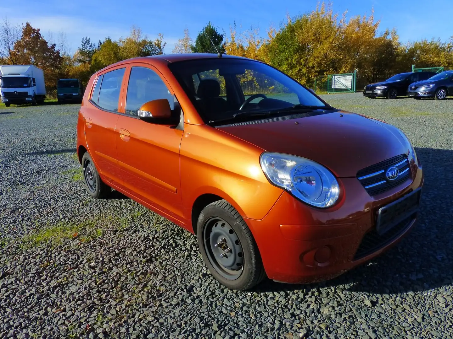 Kia Picanto 1.1 EX*Klima*HU/AU bei Verkauf neu Orange - 1