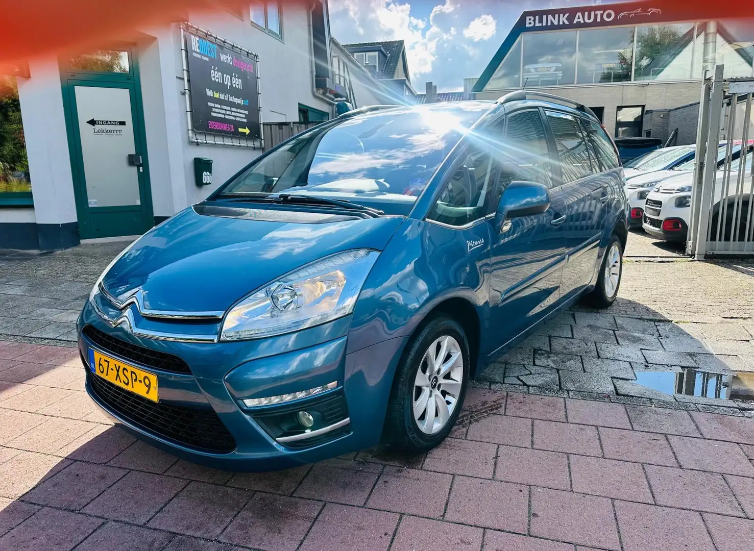 Citroen Grand C4 Picasso 1.6 VTi Collection 7p NAP/NAVI/Garantie Blauw - 1