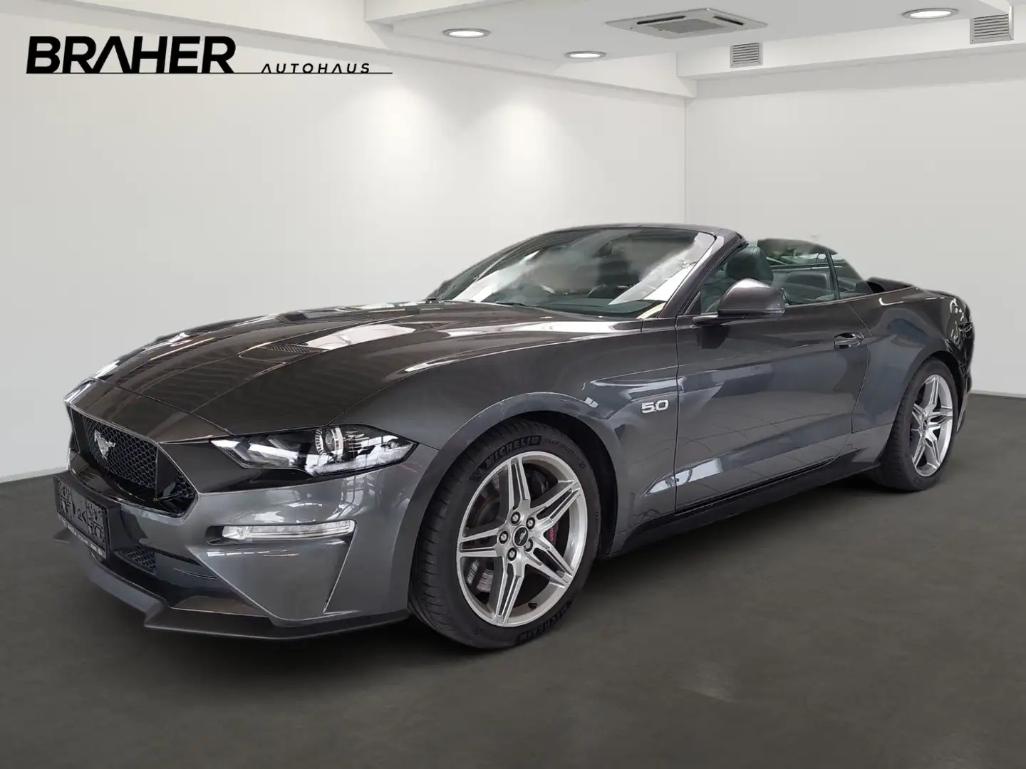 Ford Mustang 5.0 V8 GT Cabrio Ti-VCT V8 GT 5.0 TOP Grau - 2