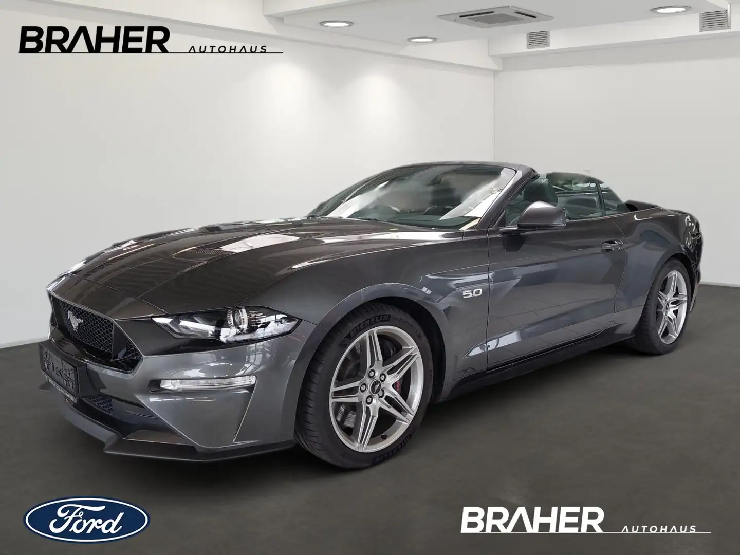 Ford Mustang 5.0 V8 GT Cabrio Ti-VCT V8 GT 5.0 TOP Grau - 1
