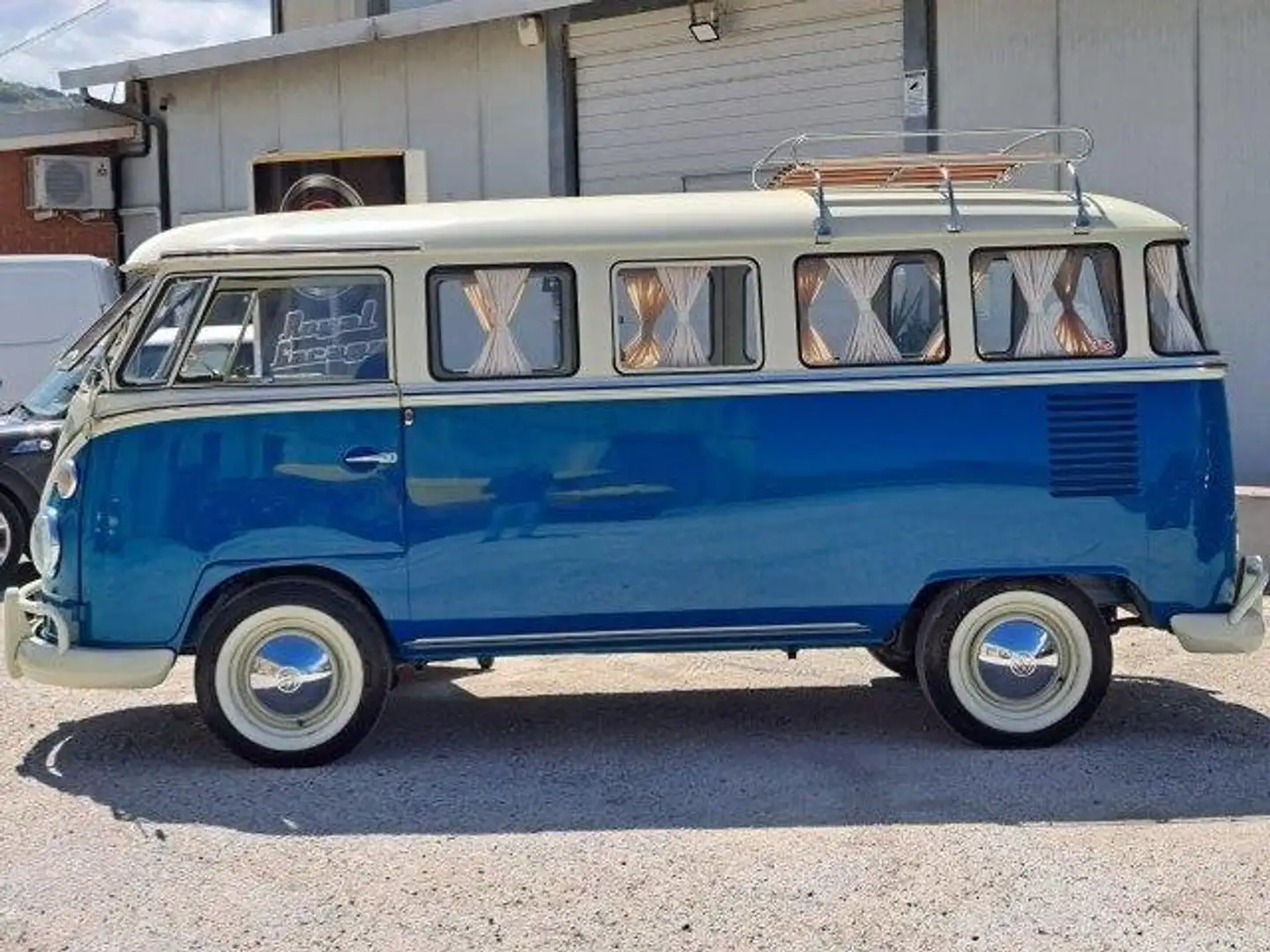 Volkswagen T1 BUS BULLI 9 POSTI - ASI\CRS- 75 Blu/Azzurro - 2