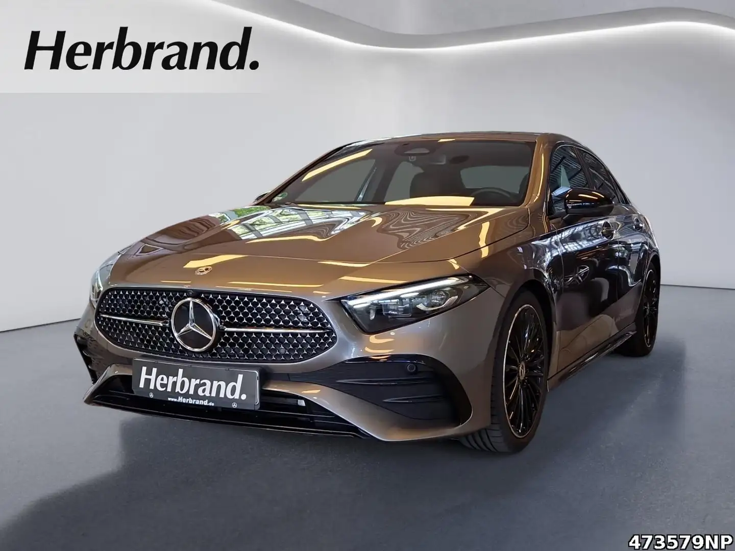 Mercedes-Benz A 220 4MATIC AMG PREMIUM+19"+360°+FAHRASSISTENZ Gris - 1