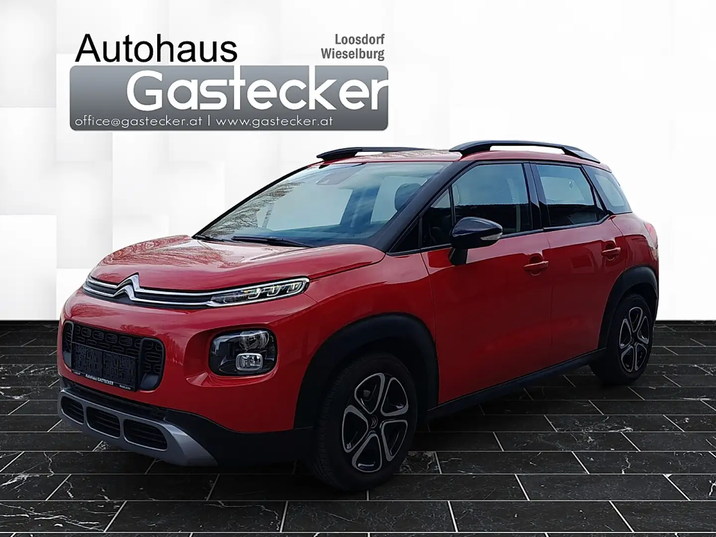 Citroen C3 Aircross PureTech 82 5-Gang-Manuell Feel Rot - 1