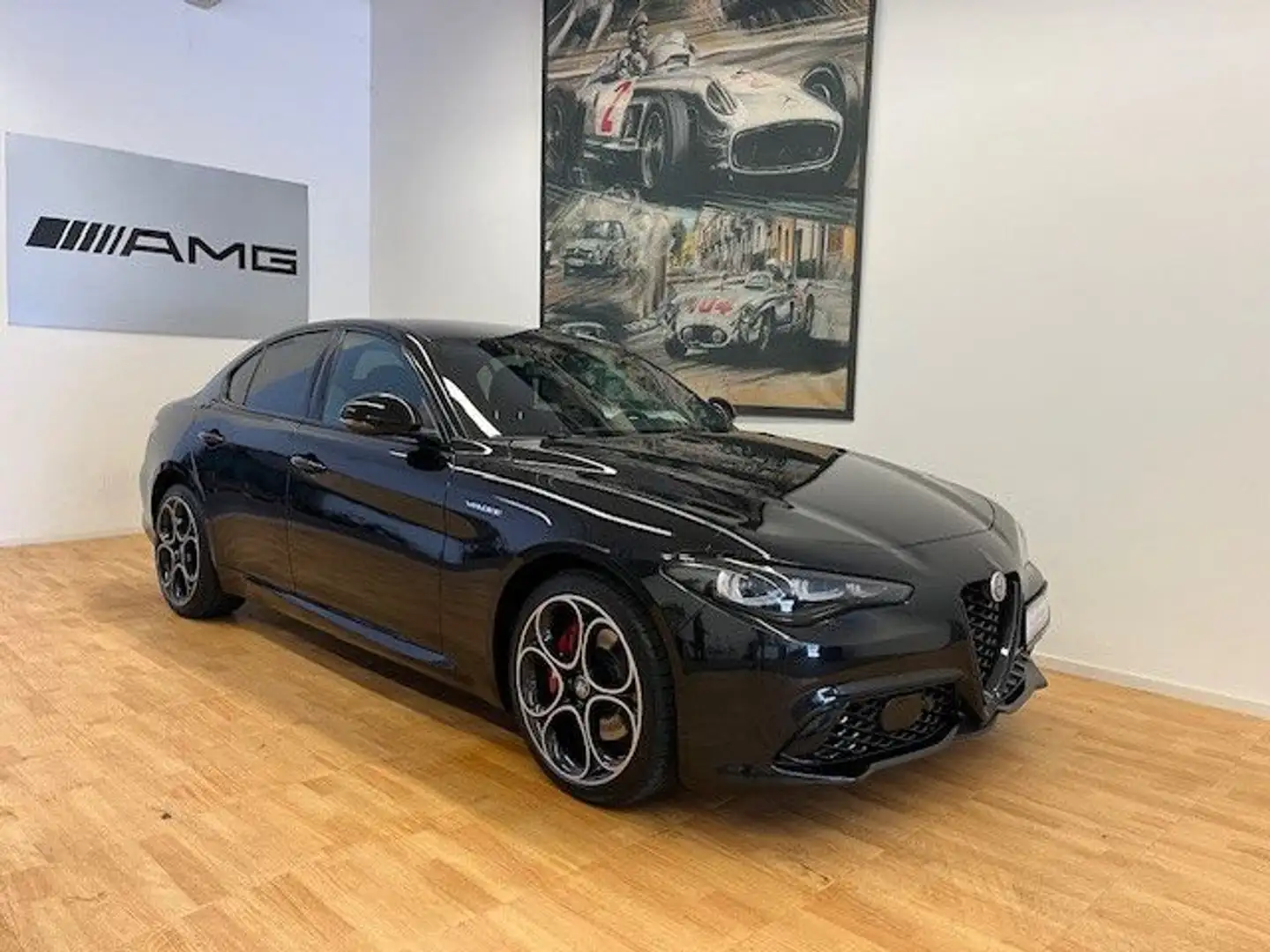 Alfa Romeo Giulia Veloce Q4 Allrad Leder 3D-Navi Premium Schwarz - 1