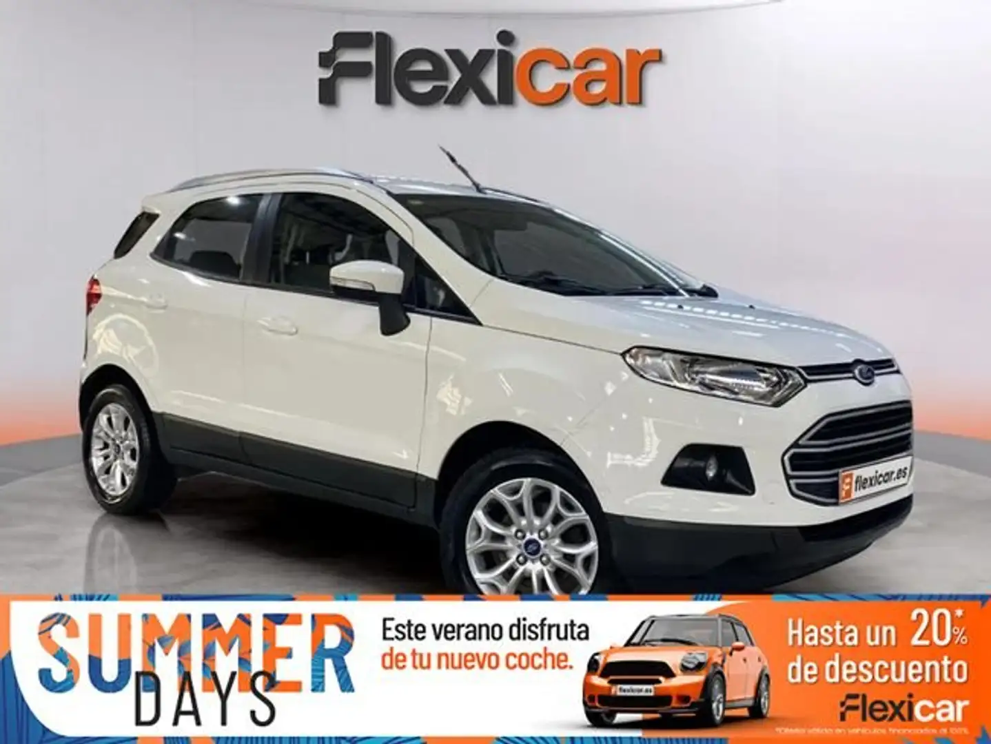 Ford EcoSport 1.0 EcoBoost Titanium 125 Blanco - 1