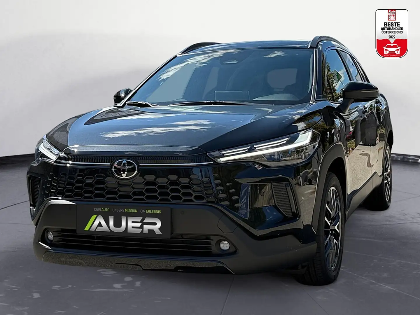 Toyota Corolla Cross 2,0 Hybrid Active Dr CVT 180PS | NEUES MODELL! Noir - 1