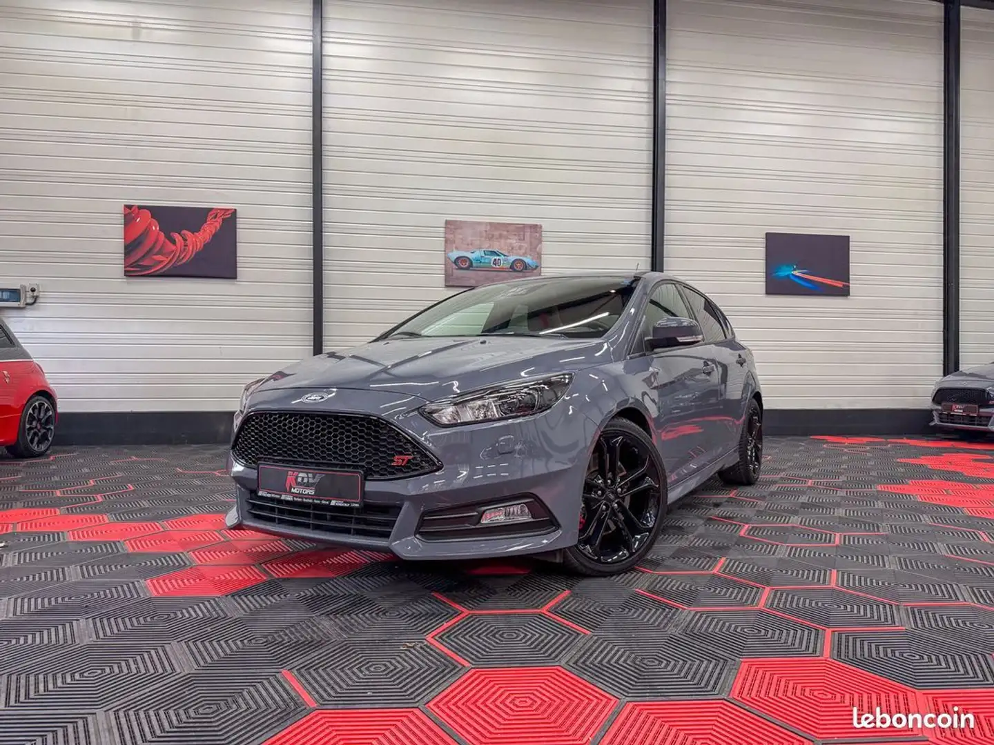 Ford Focus MK3 ST – 2.0 EcoBoost 250ch Pack Performance Full Cuir –Suivi complet Gris - 1