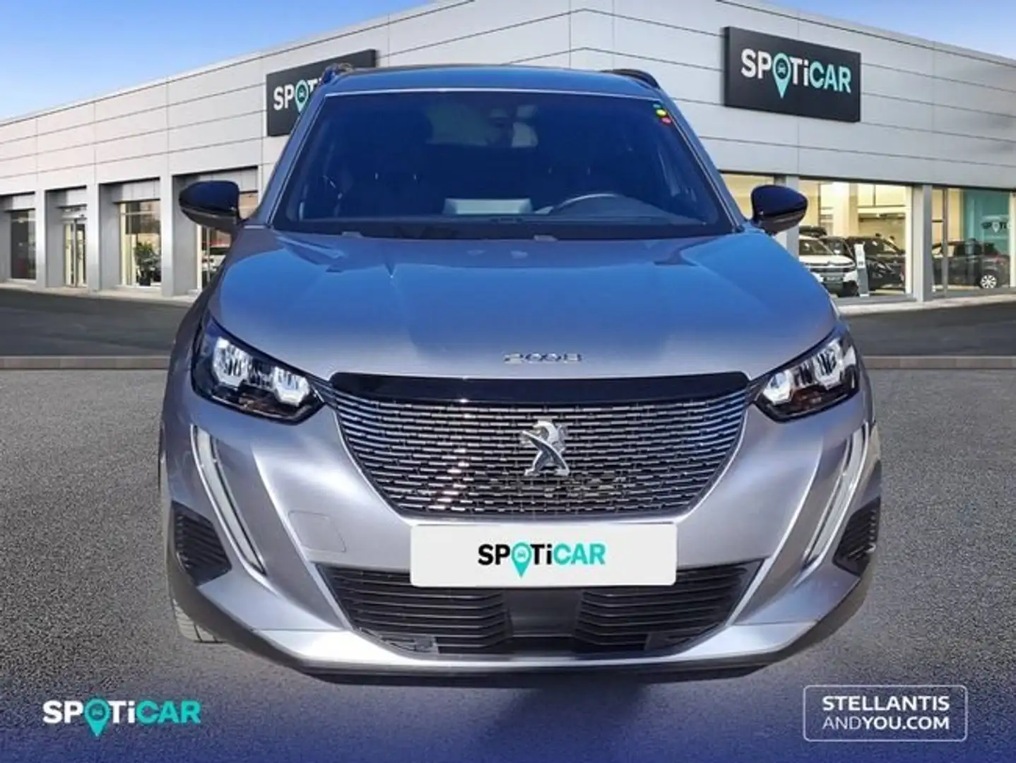 Peugeot 2008 1.2 PureTech S&S Allure 100 Gris - 2