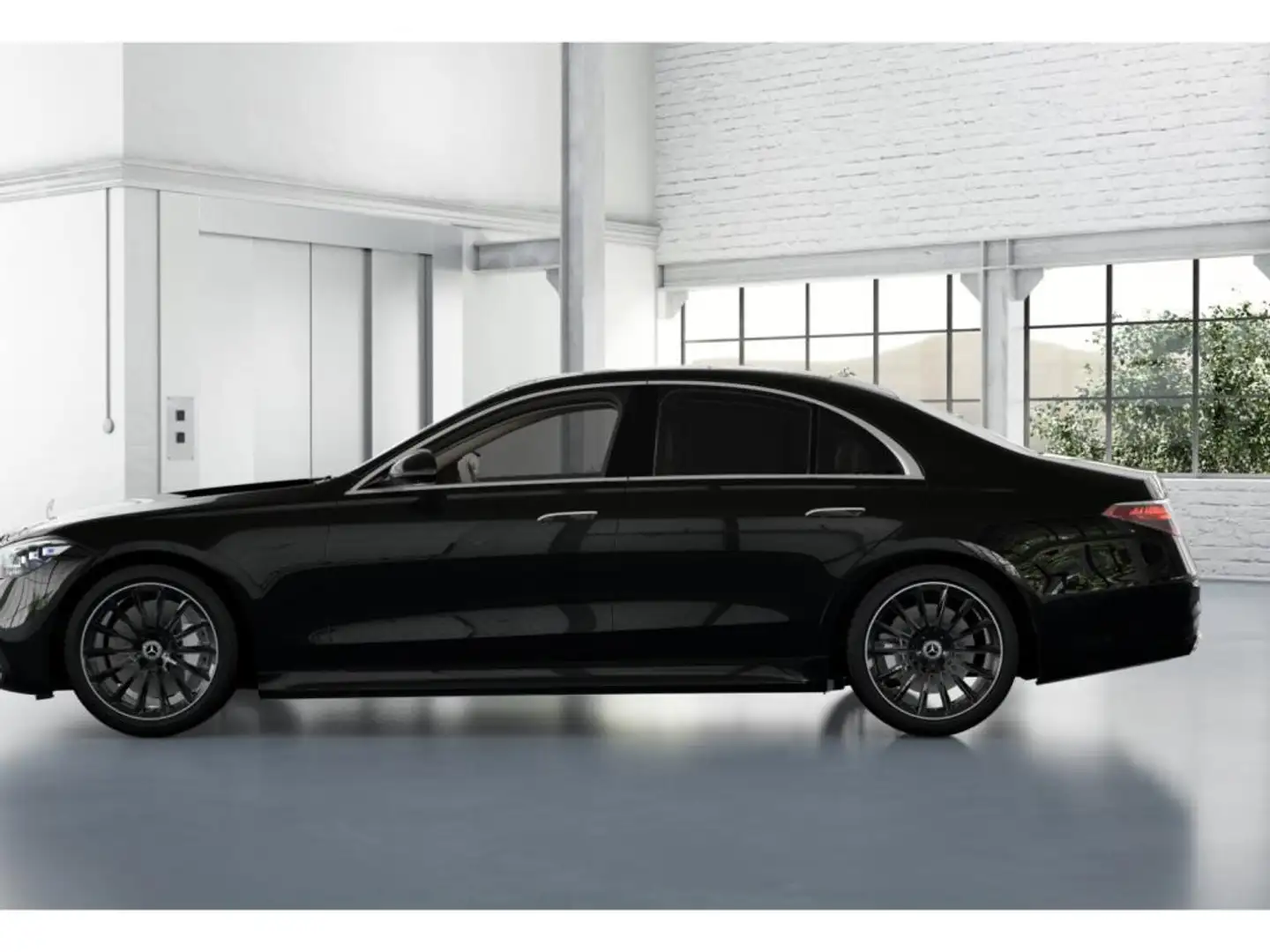 Mercedes-Benz S 450 d 4M AMG Multikontursitze+Pano+HuD+Distron Schwarz - 2