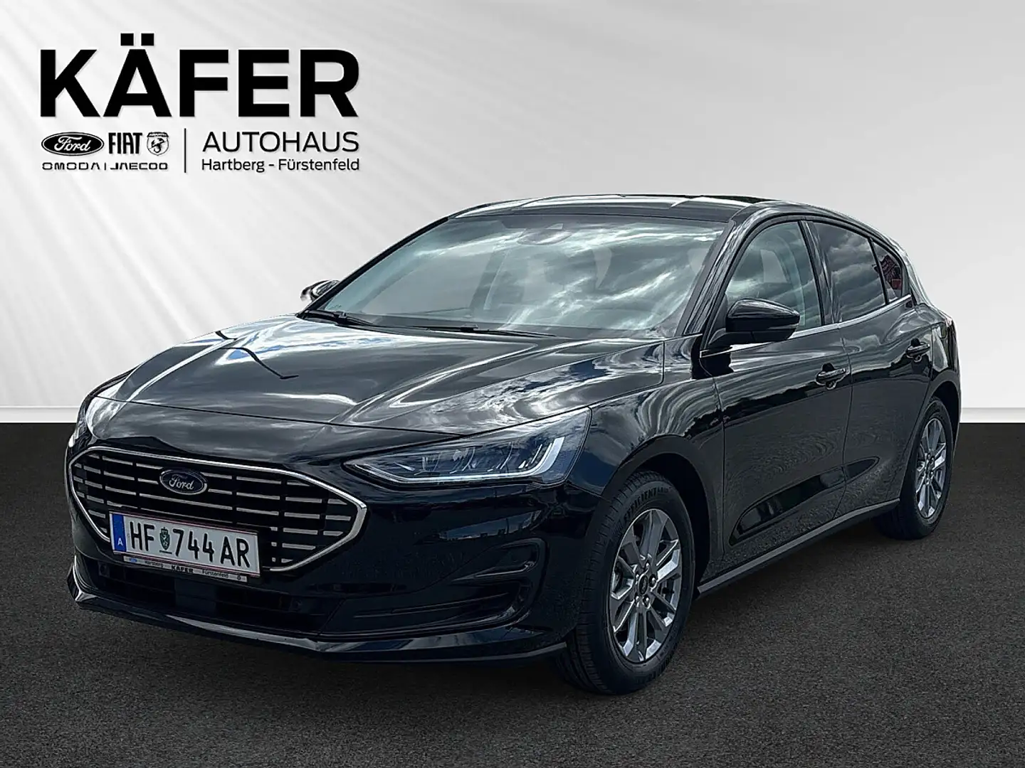 Ford Focus 1,0 EcoBoost Hybrid Titanium Edition Automatik Schwarz - 1