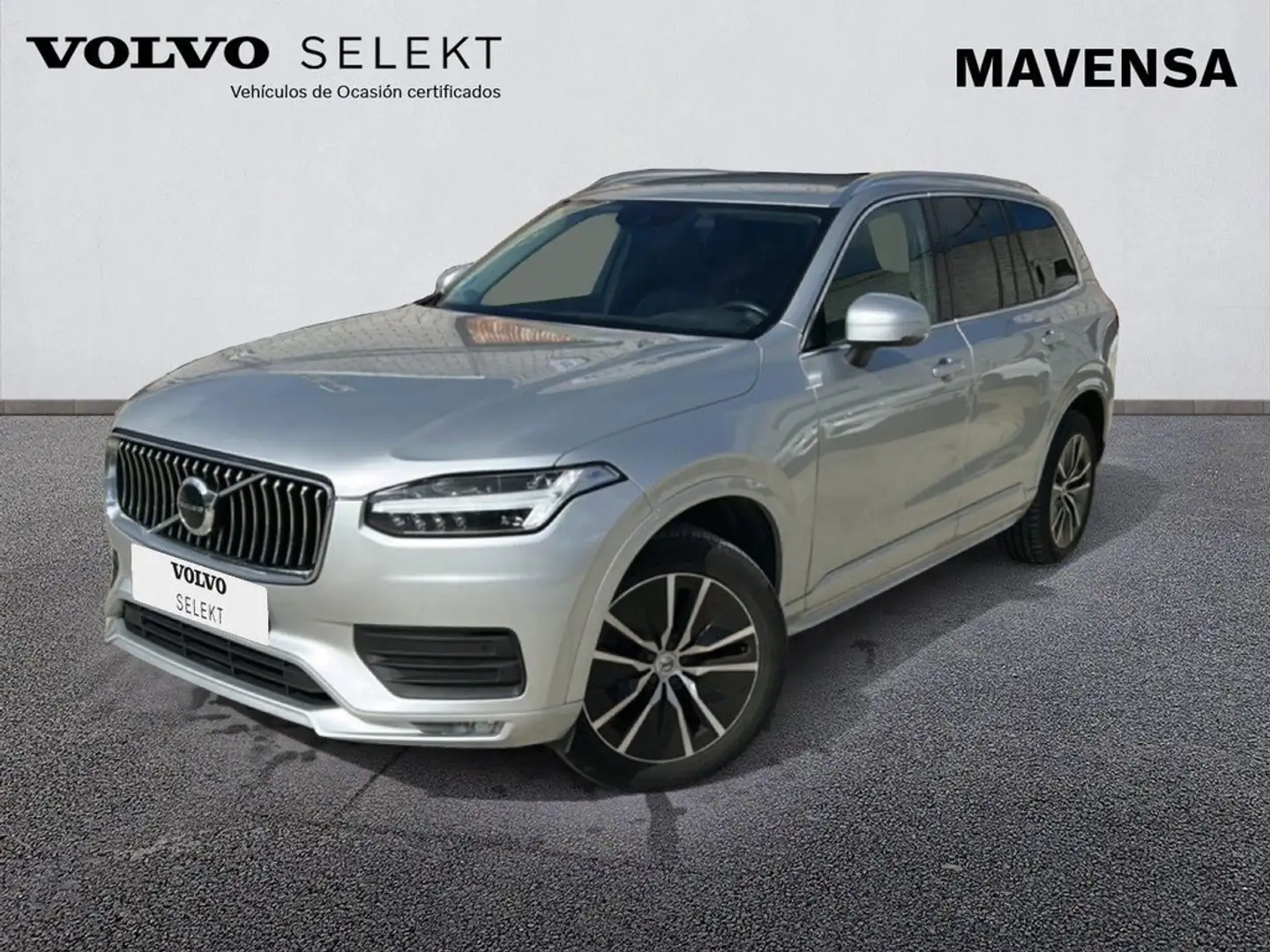 Volvo XC90 B5 Business Plus 7pl. AWD Aut. Plateado - 1