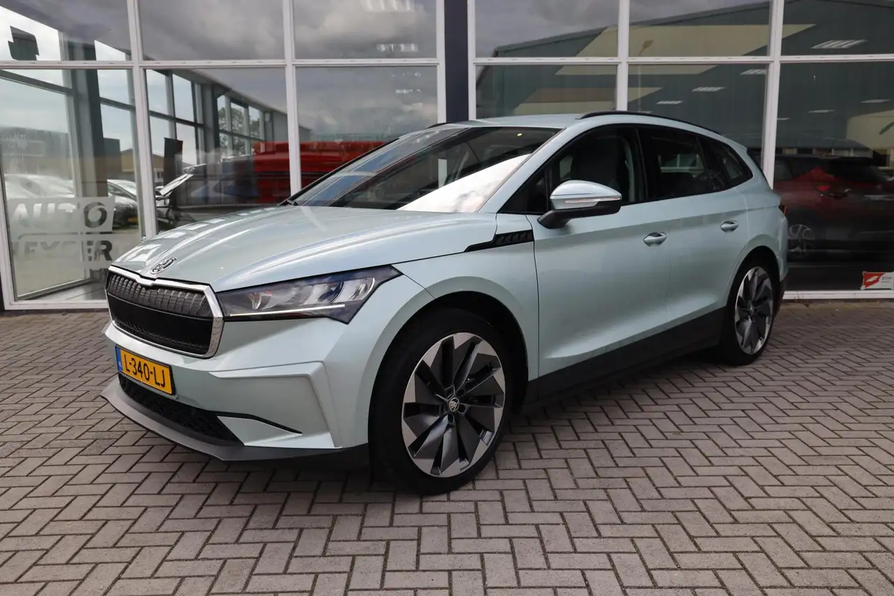 Skoda Enyaq iV 60 SOH 93% Trekhaak Apple Carplay+Android auto, миниатюра 14