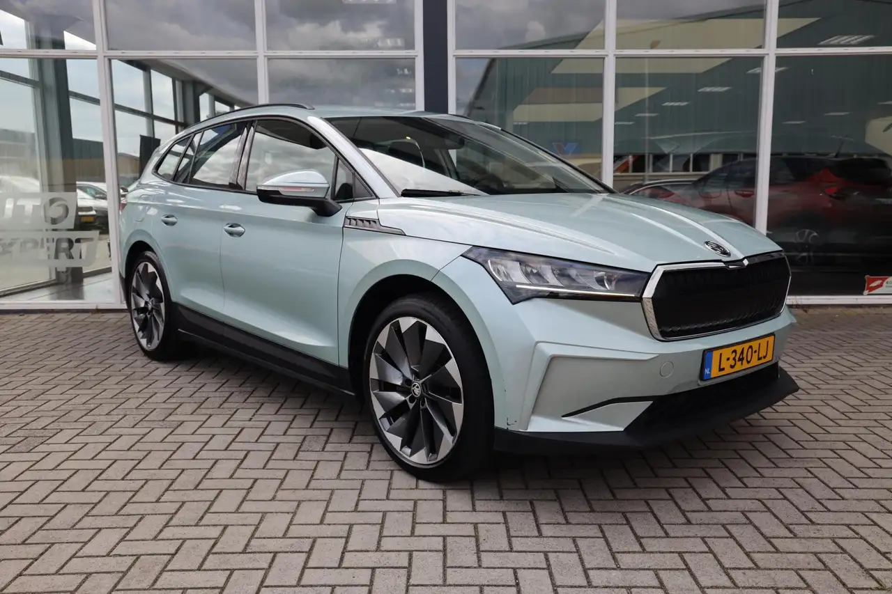 Skoda Enyaq iV 60 SOH 93% Trekhaak Apple Carplay+Android auto, миниатюра 15