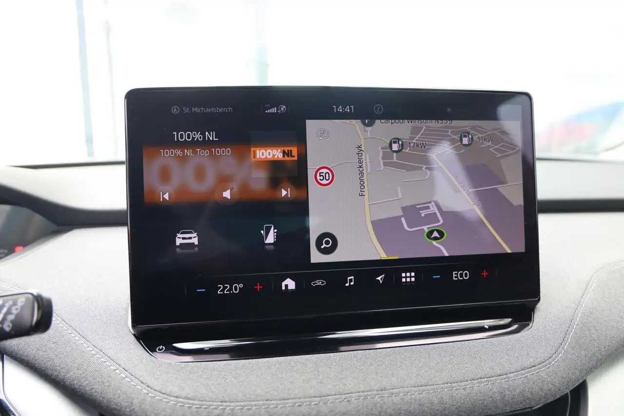 Skoda Enyaq iV 60 SOH 93% Trekhaak Apple Carplay+Android auto, миниатюра 8