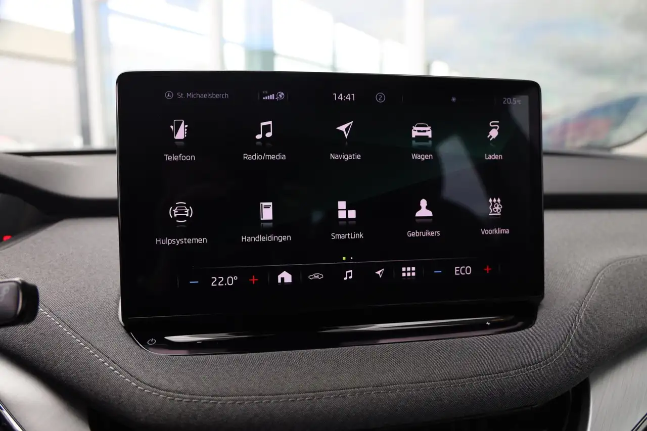 Skoda Enyaq iV 60 SOH 93% Trekhaak Apple Carplay+Android auto, миниатюра 9