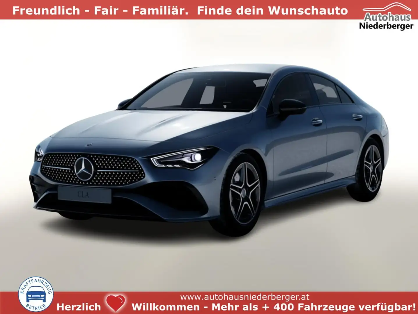 Mercedes-Benz CLA 200 AMG Line d Coupé Adv+ NightP SHZ Nav 18Z 110 kW... Zilver - 1