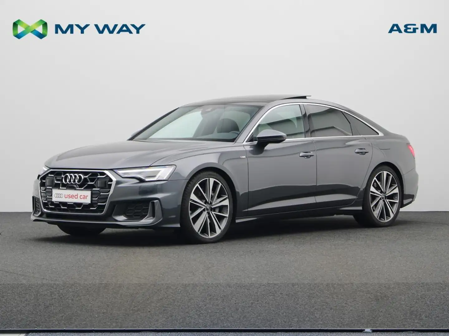 Audi A6 S LINE 50 TFSIe QUATTRO 299 PK S-TRONIC - PLUG IN HYBRIDE Grigio - 1