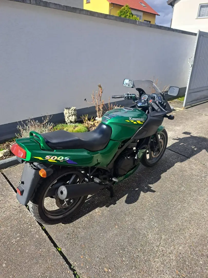 Kawasaki GPZ 500 S Verde - 2
