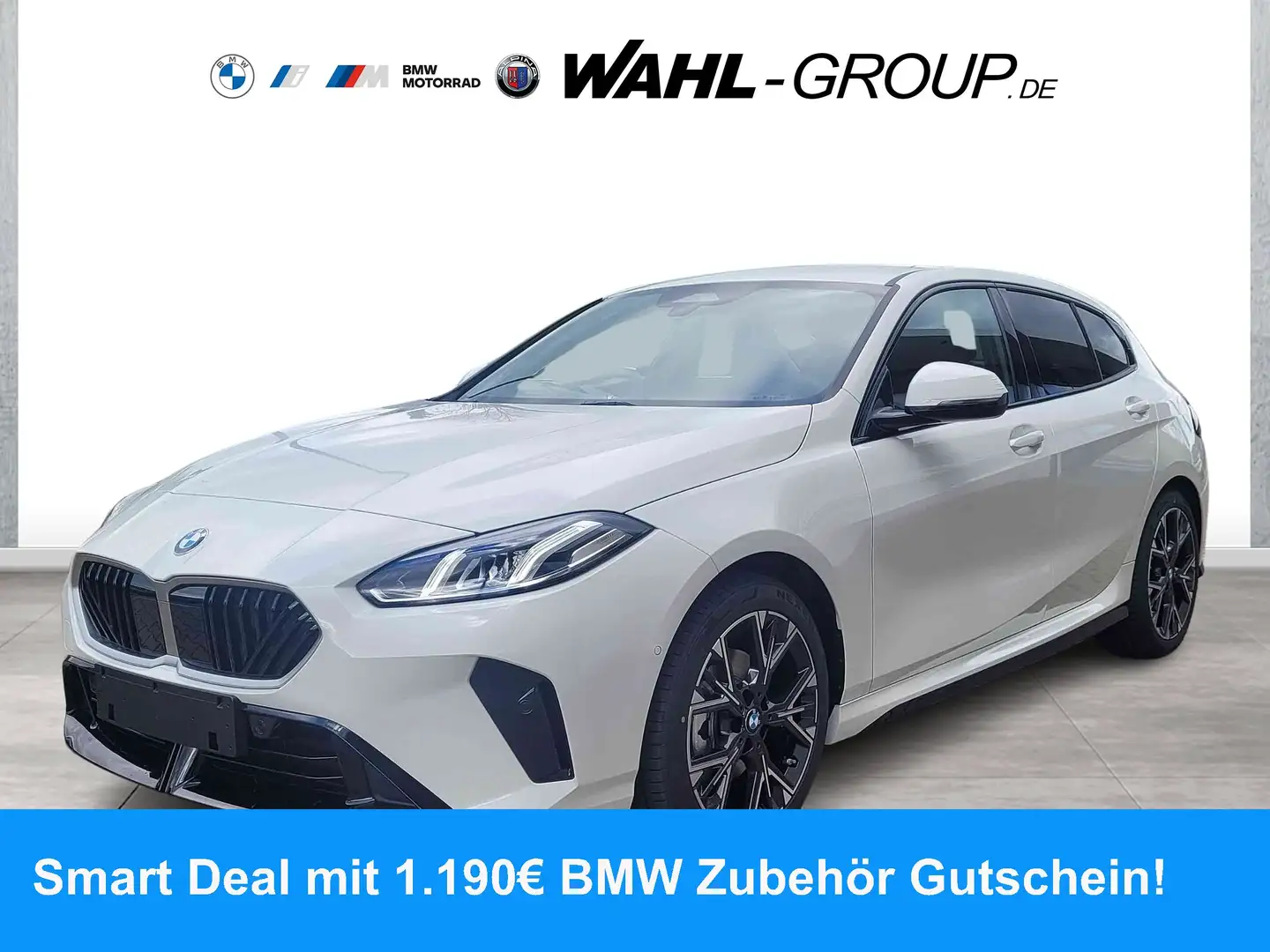 BMW 120 M Sport LED Navi Adapt Fahrwerk SHZ Wit - 1