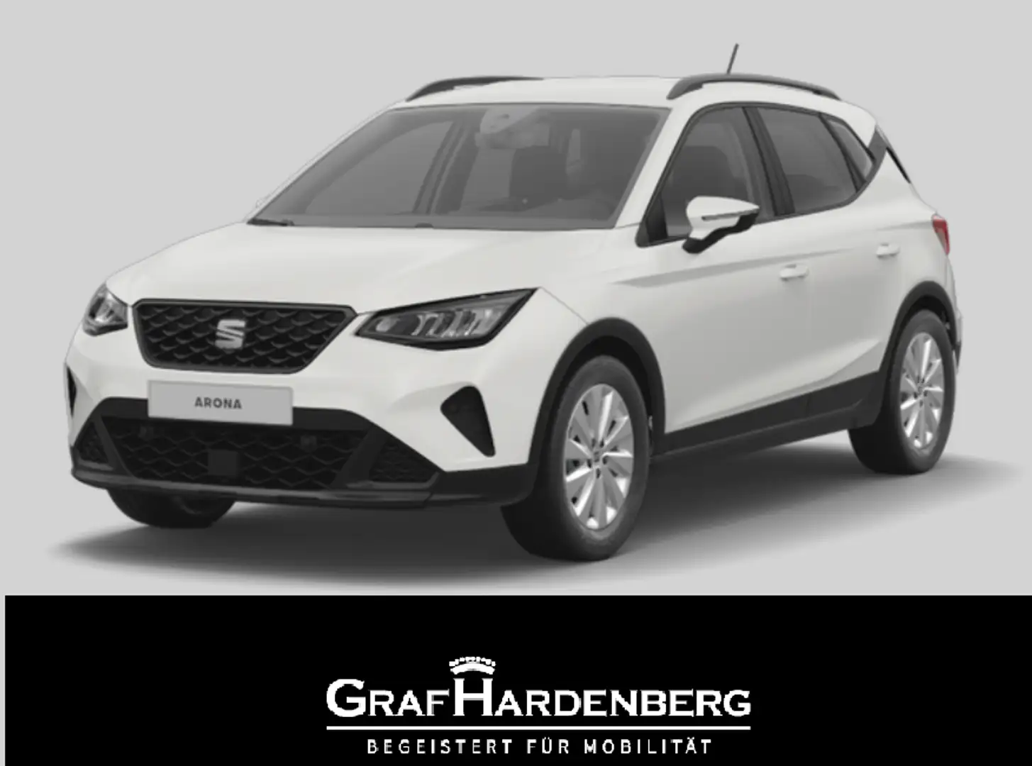 SEAT Arona Road Edition 1.0 TSI 85 kW (116 PS) 7-Gang-DSG Weiß - 1