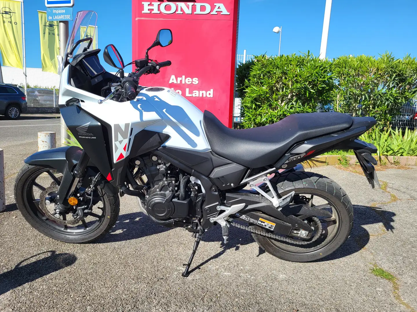 Honda NX 500 Wit - 1