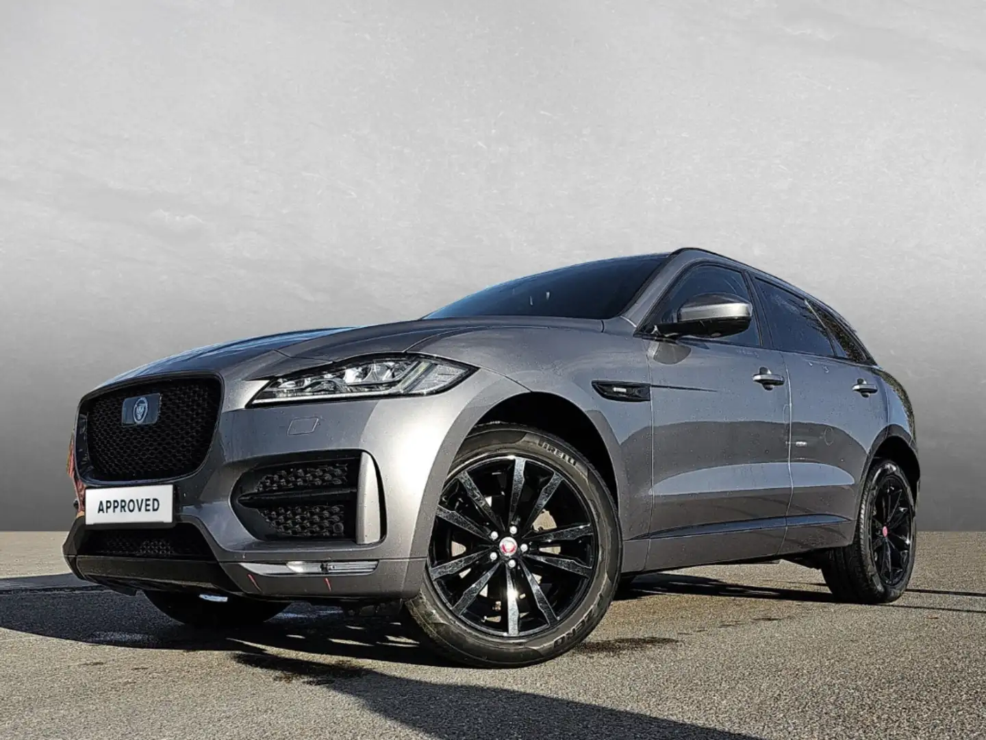 Jaguar F-Pace 20d AWD R-Sport ACC LED 20 MERIDIAN LEDER siva - 1