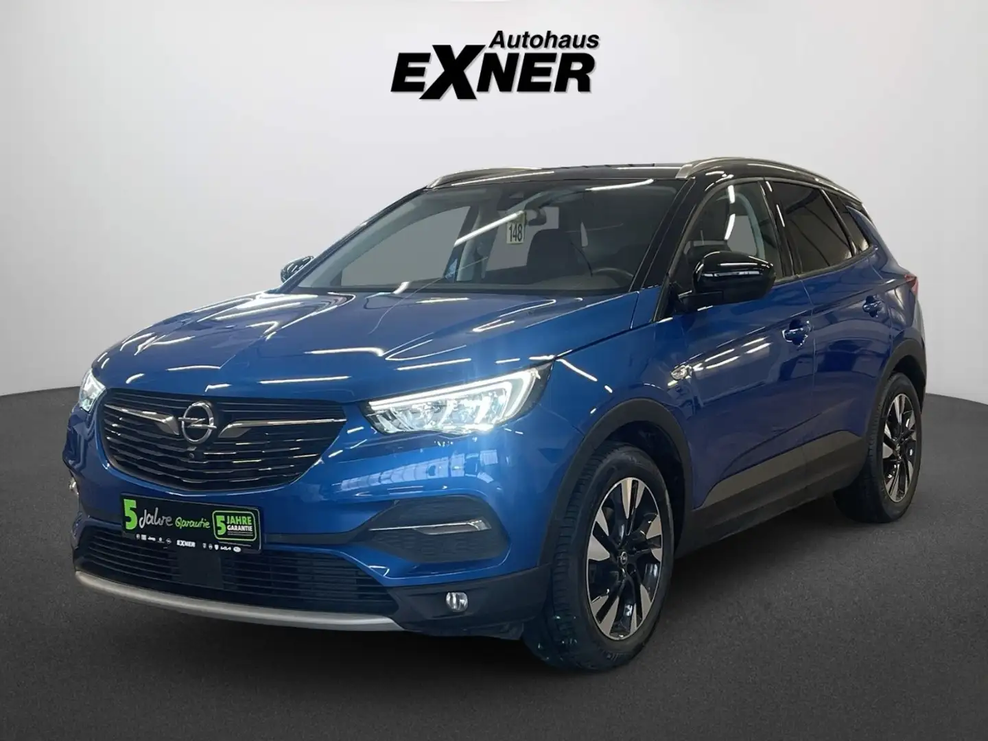 Opel Grandland X 1.6 Turbo ELEGANCE LED+Navi+SHZ+Kam. Blau - 2
